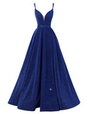 International Station Ebay Banquet Evening Dress V-Neck Sling 2026 Long Sling Party Bridesmaid Dress Girl HZ0517