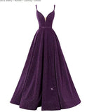 International Station Ebay Banquet Evening Dress V-Neck Sling 2026 Long Sling Party Bridesmaid Dress Girl HZ0517