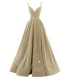 International Station Ebay Banquet Evening Dress V-Neck Sling 2026 Long Sling Party Bridesmaid Dress Girl HZ0517