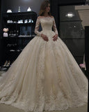 One-Word Shoulder Main Wedding Dress Bride Wedding 2026 New Champagne Style French Court Style Thin Wedding Dress HZ0517