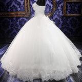Star Of The Same 2026 New Women's Long Dream Wedding Dress Middle Sleeveless White Wedding Dress HZ0517