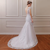 Wedding Dress 2026 New Shoulder Repair Fish Tail Lace Drag Dress Size Thin Overseas Warehouse HZ0517