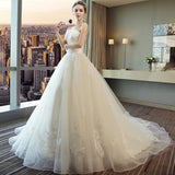 Bra-And-Teared Tail Wedding Dress 2026 New Sentair High-Waisted Light Wedding Dress HZ0517