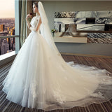 Bra-And-Teared Tail Wedding Dress 2026 New Sentair High-Waisted Light Wedding Dress HZ0517