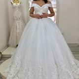 Wedding Dress V Neck-Waist Sexy Wedding Dress Tugged Lace Master Wedding Dress Short Sleeves A Simple Shoulder Back HZ0517