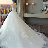 Bra-And-Teared Tail Wedding Dress 2026 New Sentair High-Waisted Light Wedding Dress HZ0517