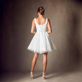 White Sling Light Wedding Dress Small Small Engagement Dinner Dress Lily Light Luxury Daily White Dress HZ0517