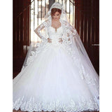 New Court Style Elegant Bride Main Wedding Dress 2026 Bride Big Tail Temperament Dress Dress Woman HZ0517