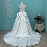 Suspension Wedding Dress 2026 New French-Style Fasted Face Show Thin Court Poncho Skirt Tail Dream Main Wedding Dress HZ0517
