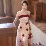 New Toasting Birthday Wedding Princess Dress Bride Engagement Morning Dress Design Fairy Dress Dress Dress HZ0517