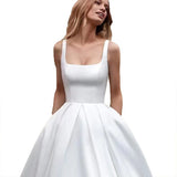 French Slings Light Wedding Dress High-End Feeld With The Simple Proof Of The Engagement Banquet Outdoor Travel Photography Family Welcome Dress Dress HZ0517