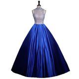 New Evening Dress Female Senior Sense Of Adult Nails Hanging Neck Host Dinner Temperament Dress Stage Dress Dress HZ0517