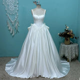 Suspension Wedding Dress 2026 New French-Style Fasted Face Show Thin Court Poncho Skirt Tail Dream Main Wedding Dress HZ0517