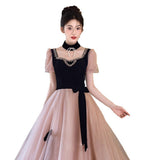 Banquet Evening Dress Dress 2026 New Engagement High-End Light Luxury Small Host Female Senior Feeling Beautiful Adult Ceremony HZ0517