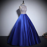 New Evening Dress Female Senior Sense Of Adult Nails Hanging Neck Host Dinner Temperament Dress Stage Dress Dress HZ0517