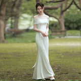 Travel Shot Wedding Dress Simple Ribbon Wedding Fairy Daily Small Simple Dress HZ0517