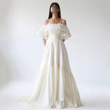 Mori Dress White Lace Outdoor Shoulder Robe Female Bride Light Wedding Shoulder Shoulder Pat Certificate Dress HZ0517
