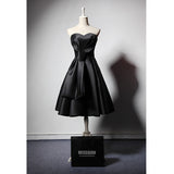 Evening Dress Female Banquet Breasts Host Performance Temperament Vertiny Retro Black Dress Birthday Wedding Dress HZ0517