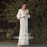 French Light Wedding Dress 2026 New Bridal Temperament With Long-Sleeved Retro Small Japanese And Korean Evening Dress Woman HZ0517
