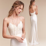 2026 Spring New Hanging Away Show Fairy Spirit Simple Performance Light Wedding Dress HZ0517