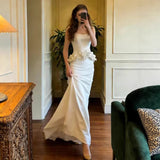 French Brao-Smeared And Lint-Faced Wedding Dress 2026 New Bridal Senior Engagement Dress Dress Fish Tail Welcome Yarn HZ0517