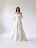 Mori Dress White Lace Outdoor Shoulder Robe Female Bride Light Wedding Shoulder Shoulder Pat Certificate Dress HZ0517