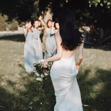Sexy Bride Slings Big Bare Back Light Wedding Dress 2026 Spring New Travel Fashion Trend Ceremony HZ0517