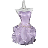 Evening Dress Solid Color Palming Body Slimming Party Host Small Fairy Gas Daily Birthday Party Dress HZ0517
