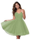 Suspension Evening Dress Sexy Temperament V-Neck Dress Tulle Classmates Party Party Banquet Performance Dress HZ0517