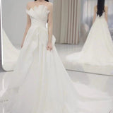 Light Wedding Dress 2026 New Bride With A Simple Yarn Display Thin Main Yarn Travel Pat Welcome Yarn Small Tailed HZ0517