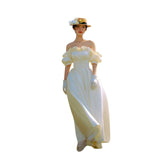 Simplicity Light Wedding Dress 2026 New Bride Small Man Can Wear French Simple Shoulder Yarn Dress Every Day HZ0517