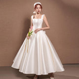 Sling Ribbon Lint Dress 2026 New Hepburn Bridal Travel Photo Dress Dress Simple Welcome Out Of The House HZ0517