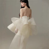 Small Morning Dress New Dinner Party Birthday Party Toast Light Luxury Bride Wedding Light Wedding HZ0517