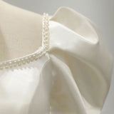 The Main Dress Of The Vertiny Dress 2026 New Bride Spring New Long-Sleeved French Court Wind Tail Wedding Dress HZ0517