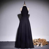 Banquet Evening Dress Women 2026 New Black Fashioned Adult Piano Performance Competition Competition HZ0517
