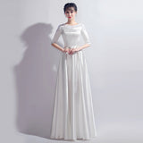 Choral Performance Costume Women's Dress 2026 New Choir Costume In The Elderly Adult Dress National Day Performance Dress HZ0517