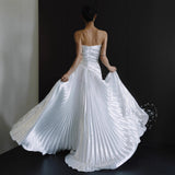 Brased Retro Light Wedding Dress 2026 New Small Simple Design Feeling Bride White Engagement Trip To The Gown HZ0517