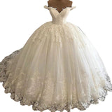 2026 New Mid-Rise Fishtail White Long Cotton V-Neck French Thin Retro Lace Wedding Dress Supply HZ0517