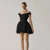 White Light Wedding Dress Small Short Temperament Dress Simple Retro Engagement Yarn HZ0517