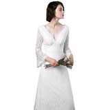 Drag The Main Wedding Dress 2026 New Bridal French Lace Light Wedding Dress Go Out To Welcome The White Morning Dress HZ0517