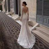 Deep V Fishtail Wedding Sexy Temperament 2026 New Dew Soft Yarn Fashion Stature Wedding Dress HZ0517