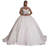 High-Waisted Bride Main Wedding Dress Heavy Industry Tail Luxury Light Wedding Dress French Fairy Wedding Dress Pony Skirt Woman HZ0517