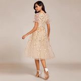 Dress Dress 2026 New Deep V Sexy Banquet Evening Dress Brides Wedding Bridesmaid Dress Fashion HZ0517
