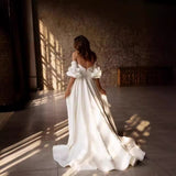 The Main Wedding Dress 2026 Spring New Temperament Smeared French Style Light And Simple Wedding Dress HZ0517