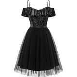 Suspension Evening Dress Fashion Bridesmaid Dress Net Yarn Body Banquet Host Dress 2026 New Dress HZ0517