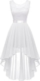 2026 Prom Dress Wedding Formal Sleeveless Lace Cocktail Party Flowing Long Money Back To School Festival Girl Dress HZ0517