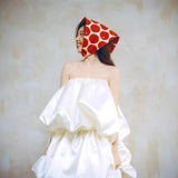 Morning Robe Bridal Engagement Dress Light Small Small Wedding Dress To Marry Card Small White Dress Boobs Boa Buckwong HZ0517