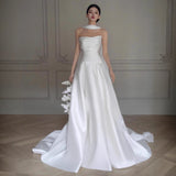 High-End Feeld With The Touch Of A Touch Of A White Bra, White Tug-Tailed Yarn Temperament Engagement Banquet Dress Dress Dress HZ0517