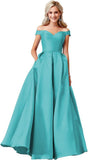 Wish-Shouldered Stew Formal Dress 2026 New Simple Shoulder Multi-Color Evening Dress Dress HZ0517
