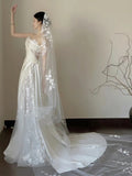 Light Wedding Dress 2026 New Lace Yarn Out Sexy Brao Fishtail Wedding Dress Exterior Light Yarn Welcome HZ0517